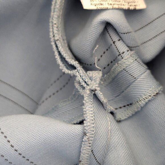 Paul & Joe Sister Womens Size 34 (US 2) Blue Windowpane Check Crop Pocket Pants - Picture 7 of 10